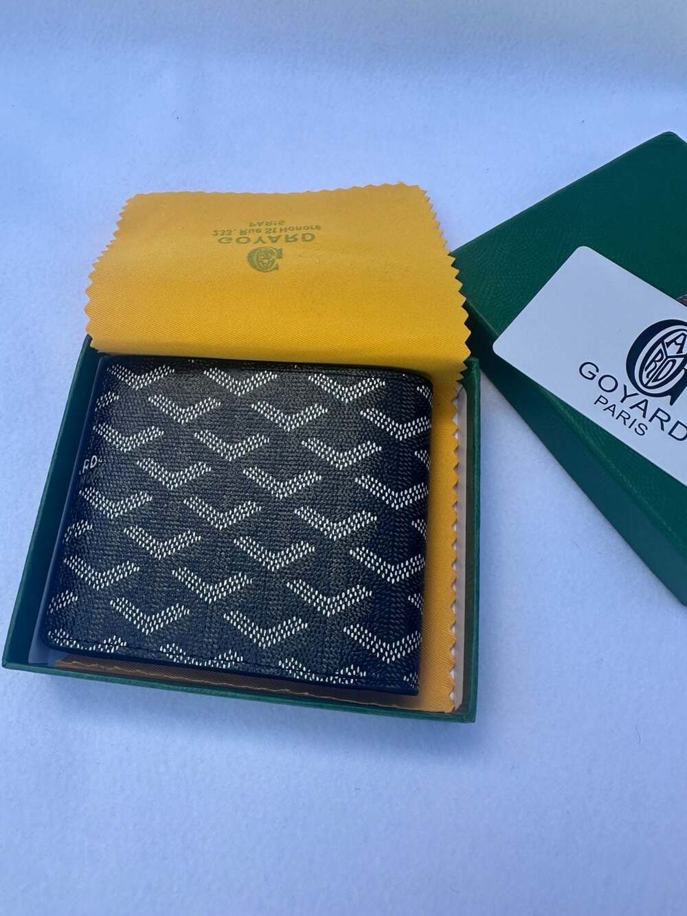 Goyard Saint Pierre Goyardine Coated Canvas Bifold Wallet